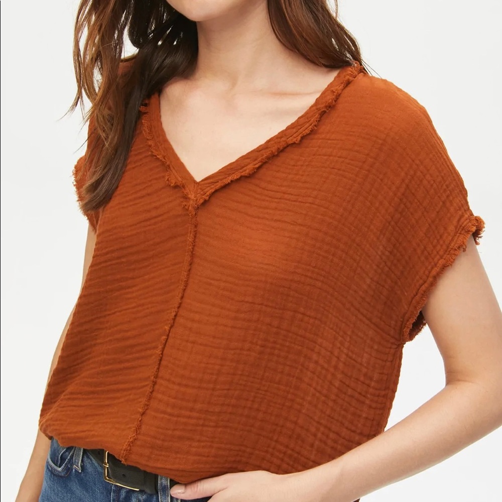 Michael Stars Draya V-neck top